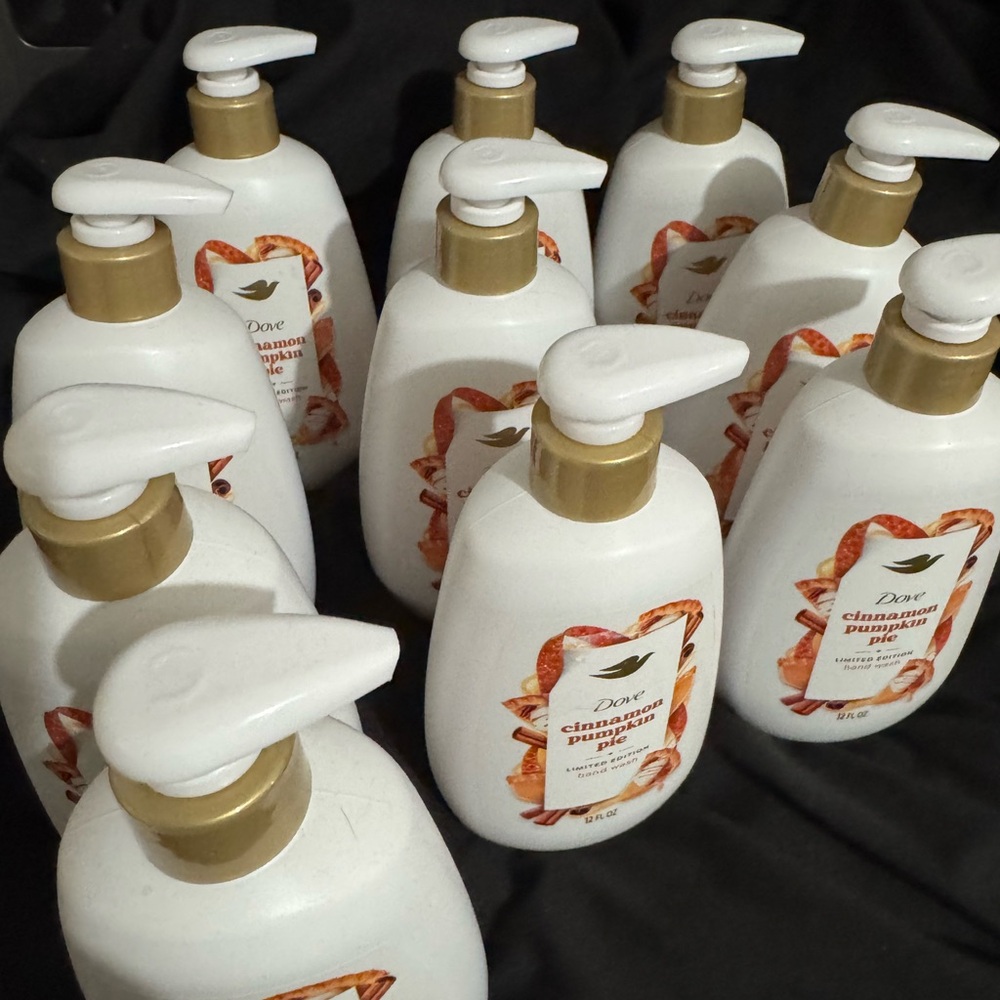 10 Dove Limited Edition Hand Wash Cinnamon Pumpkin Pie 12 Fl Oz